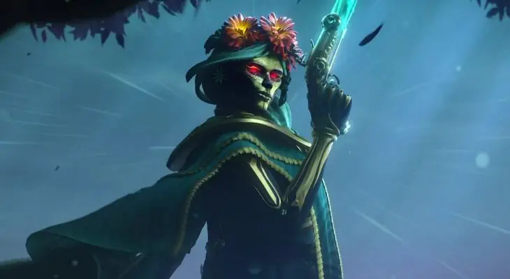 Постер с Muerta из Dota 2